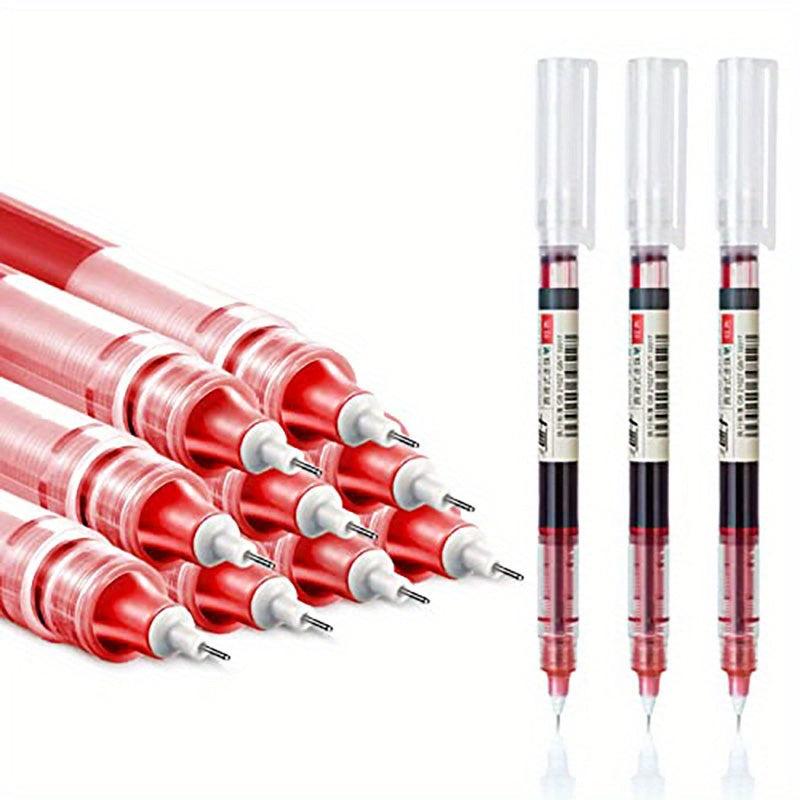 10 Quick Dry 0.5mm Point Pens for Writing & Drawing