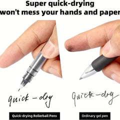 10 Quick Dry 0.5mm Point Pens for Writing & Drawing