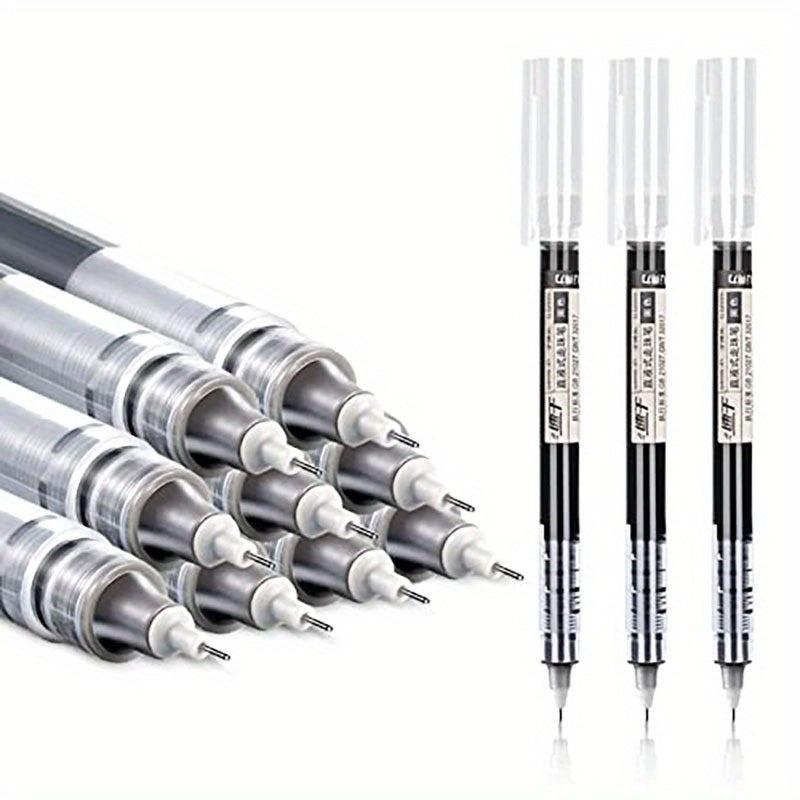 10 Quick Dry 0.5mm Point Pens for Writing & Drawing