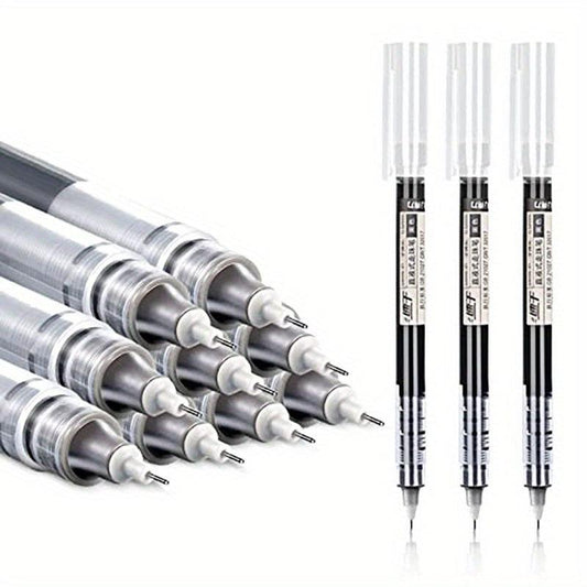 10 Quick Dry 0.5mm Point Pens for Writing & Drawing