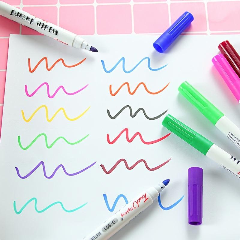 12 Pcs Whiteboard Markers