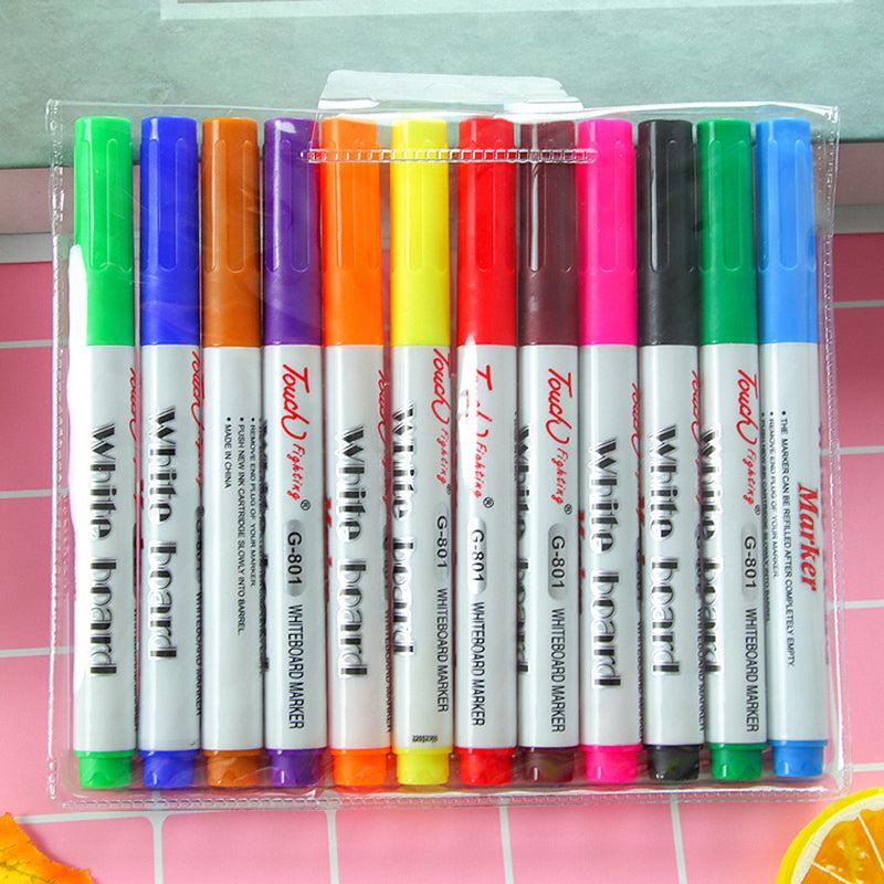 12 Pcs Whiteboard Markers