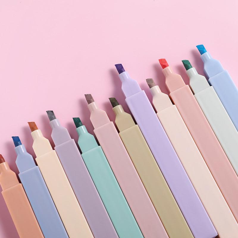 6-Pack Vibrant Highlighter Pens for Colorful Notes