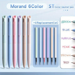 Morandi Pen Student High value Quick drying Hand Account Marker Pen