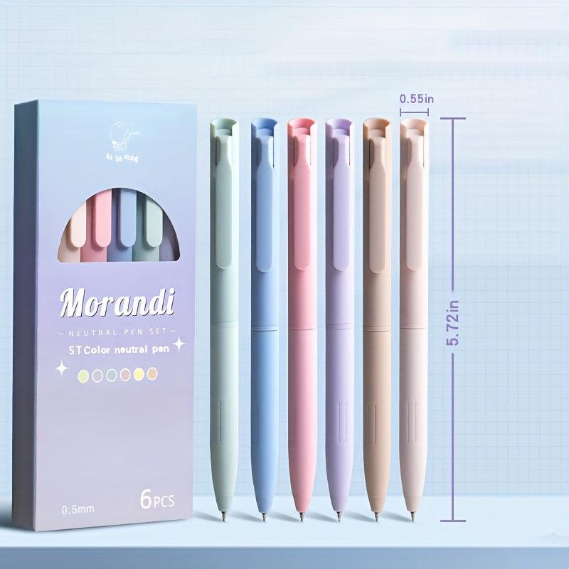Morandi Pen Student High value Quick drying Hand Account Marker Pen