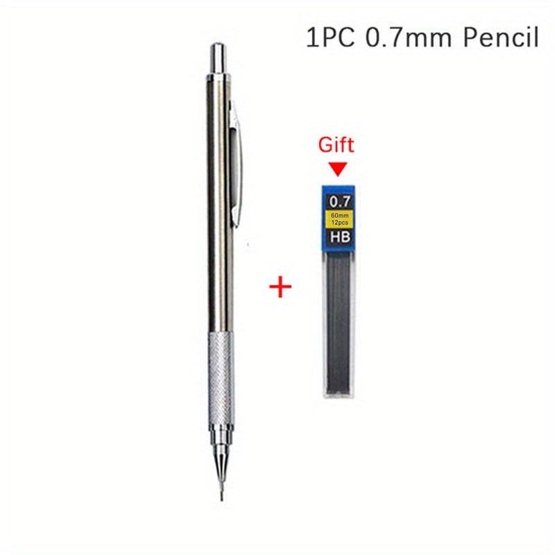 0.3mm Mechanical Pencil Set Full Metal Art Drawing Painting Office School