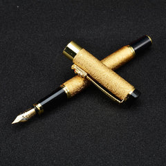 1pc Fountain Pen Classic Frosted Pen With Amazing Comfort Grips Fine Nib