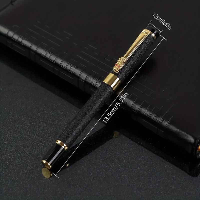 1pc Fountain Pen Classic Frosted Pen With Amazing Comfort Grips Fine Nib
