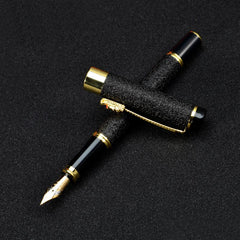 1pc Fountain Pen Classic Frosted Pen With Amazing Comfort Grips Fine Nib