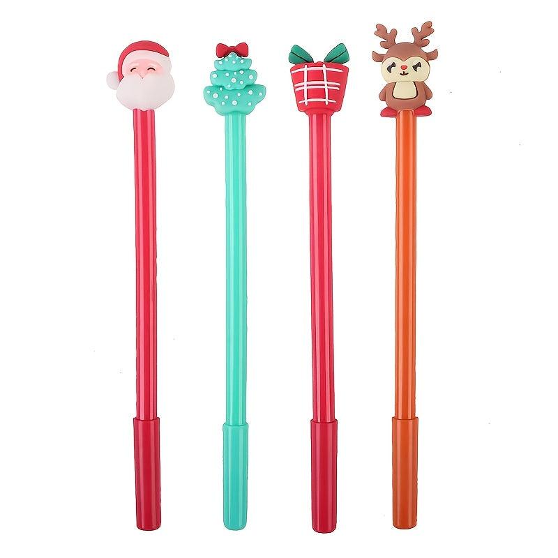 6pcs Christmas Gel Pen 0.38mm Refill Set