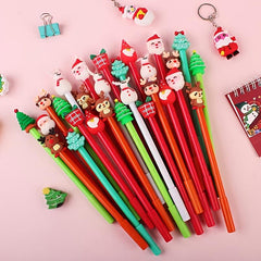 6pcs Christmas Gel Pen 0.38mm Refill Set