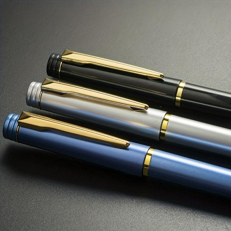 Metal Ball Point Pen Office Stationery Signature Pen School Student Gift Pen