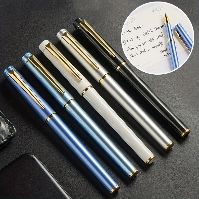 Metal Ball Point Pen Office Stationery Signature Pen School Student Gift Pen