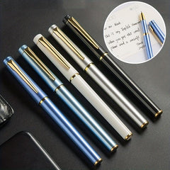 Metal Ball Point Pen Office Stationery Signature Pen School Student Gift Pen