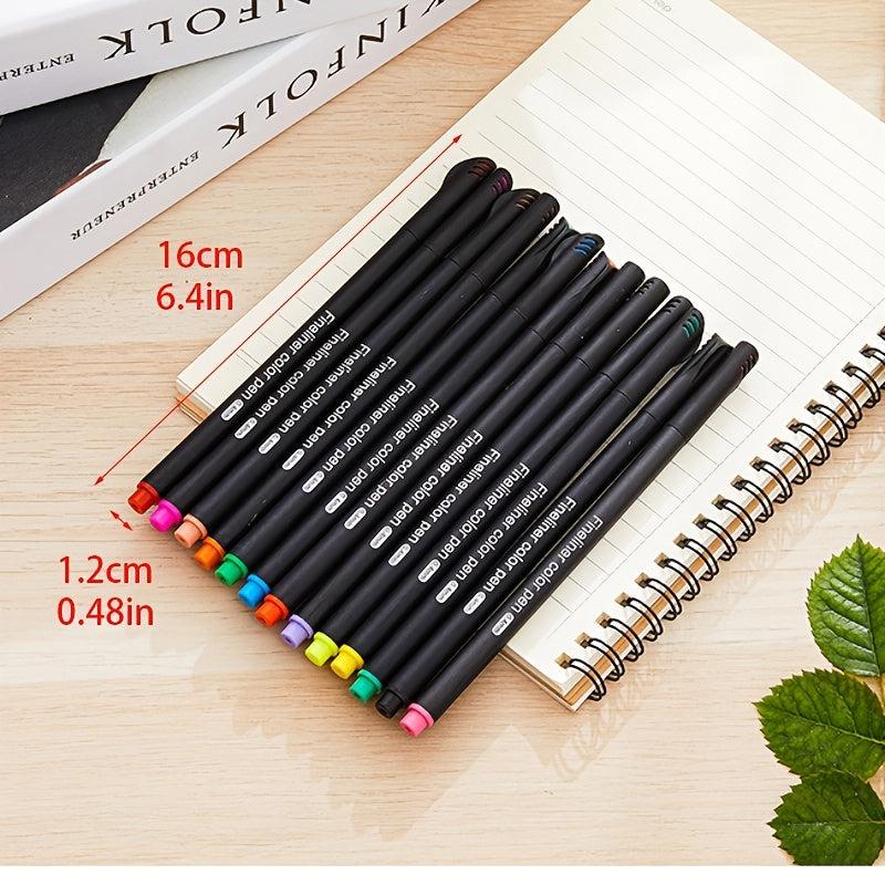Set of 100 Fine Point Markers for Journal Planner Note Taking Coloring