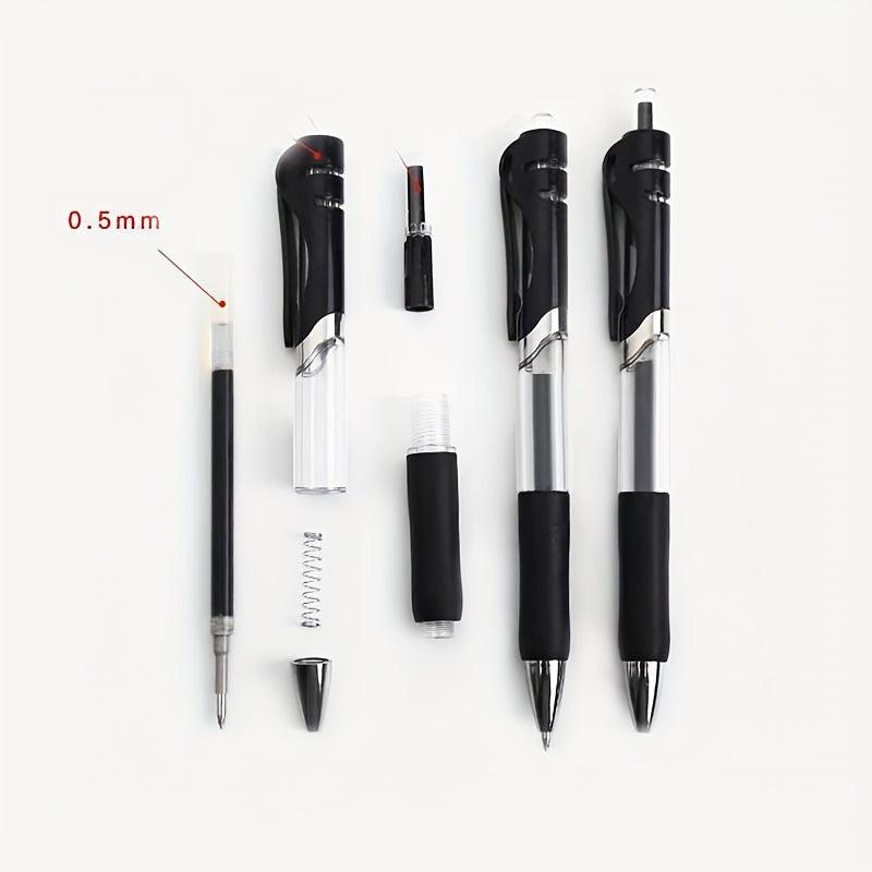 Gel Pen Press And Press 2 Pens 10 Times Charging 0 5mm Ink Cartridge
