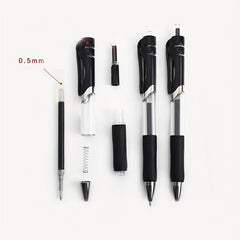 Gel Pen Press And Press 2 Pens 10 Times Charging 0 5mm Ink Cartridge