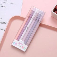 Gel Pens 6 Pack Quick Drying Stationery Pens 0.5mm Fine Point Smooth Writing