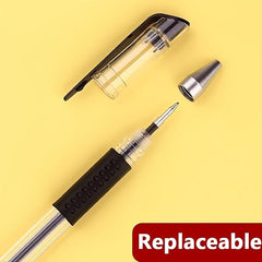 10pcs 0.5mm Gel Pens for Office Writing
