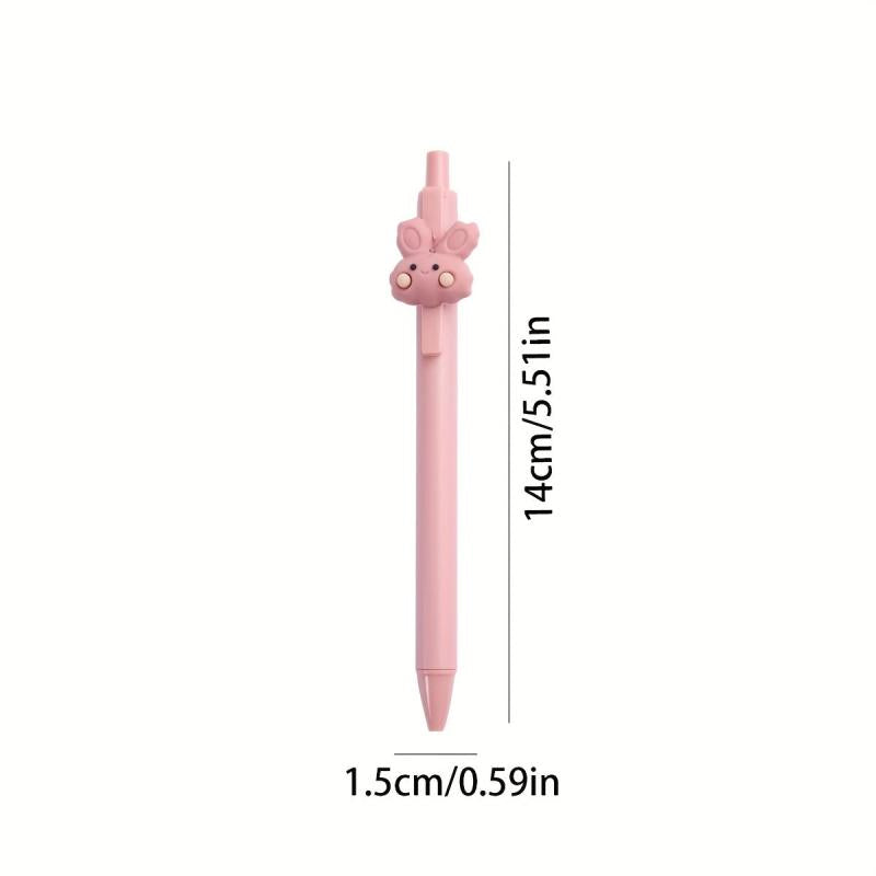3pcs Rabbit Girls Ballpoint Pen Set For Girls Women