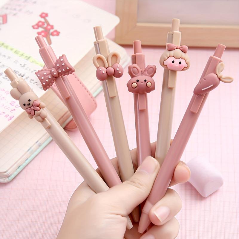 3pcs Rabbit Girls Ballpoint Pen Set For Girls Women