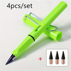 4pcs Technology Eternity Pencil Set with 3 Replaceable Tips