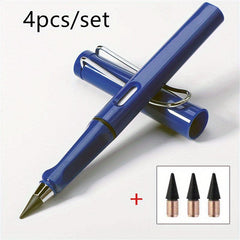4pcs Technology Eternity Pencil Set with 3 Replaceable Tips