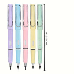 4pcs Technology Eternity Pencil Set with 3 Replaceable Tips