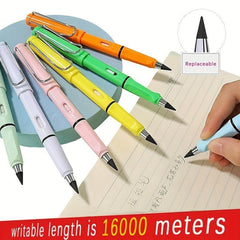 4pcs Technology Eternity Pencil Set with 3 Replaceable Tips