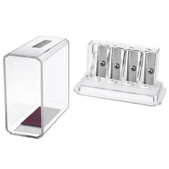 4 Hole Multi Pencil Sharpener for Students Charcoal Pencils Sketch