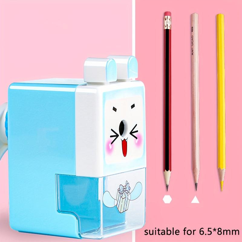 Adjustable Pencil Sharpener for Students Boys Girls Home Office School Supplies