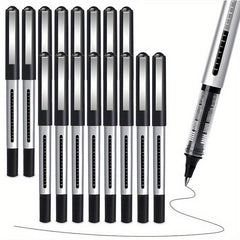 16pcs Rollerball Pen Fine Point 0.5mm Permanent Ballpoint Gel Ink Writing Pens