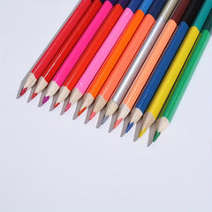 Triangle Rod 12pcs 24 Colors Student Stationery