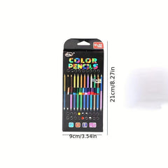 Triangle Rod 12pcs 24 Colors Student Stationery