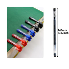 6pcs Large Capacity Crystal Tip Gel Pens 0.38mm Japanese Style