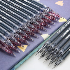 6pcs Large Capacity Crystal Tip Gel Pens 0.38mm Japanese Style