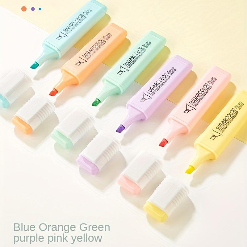 Macaron Highlighter Marker Pen for Students