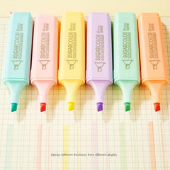 Macaron Highlighter Marker Pen for Students