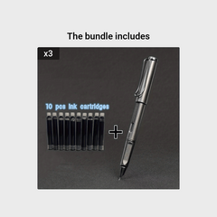 7mm Art Pen with Thin Metal Body for Calligraphy and Signature Writing