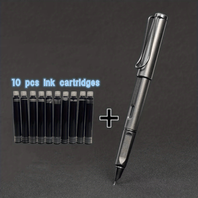 7mm Art Pen with Thin Metal Body for Calligraphy and Signature Writing