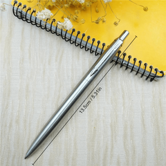 Retractable Metal Pen Automatic Gift Pen Ink Ballpoint Pen Rechargeable
