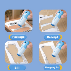 2in1 Thermal Paper Correction Fluid & Font Elimination Tool