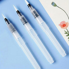 3pcs Water Brush Pens for Watercolor & Calligraphy
