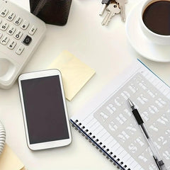 20pcs Journal Stencils Planner Stencils For Bullet Dot Journal Notebook