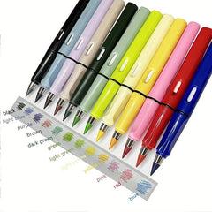 13pcs Technology 12 Colors Eternal Pencil Without Ink School Art Sketch Painting
