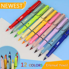 13pcs Technology 12 Colors Eternal Pencil Without Ink School Art Sketch Painting