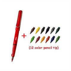 13pcs Technology 12 Colors Eternal Pencil Without Ink School Art Sketch Painting