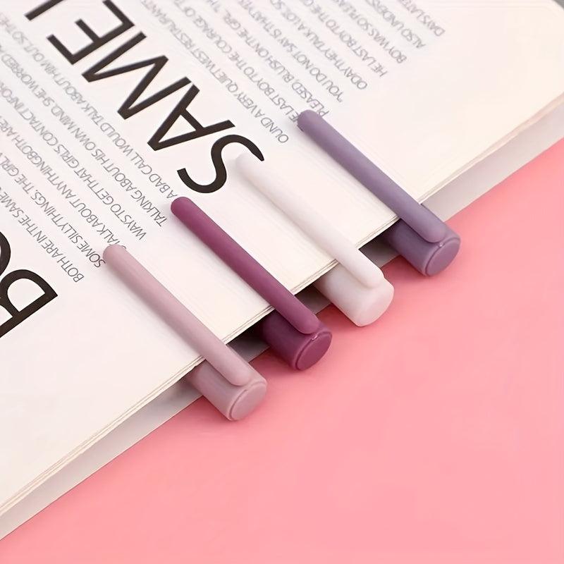 6pcs Gel Pen 0.5mm Quick-dry Ink Smooth Writing