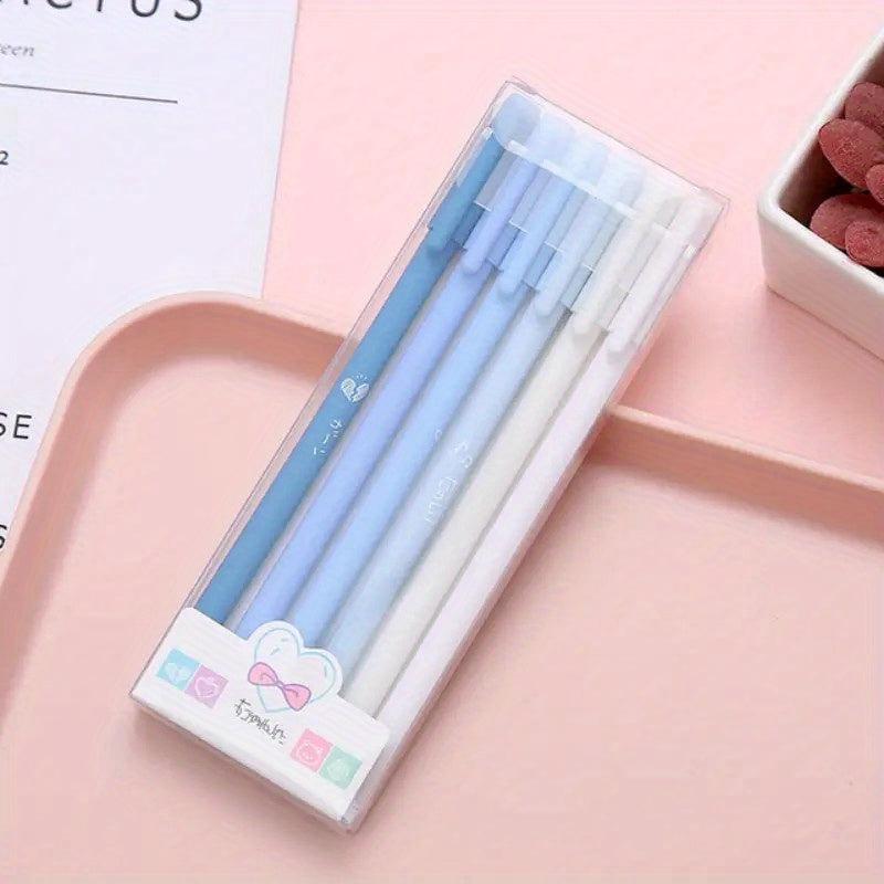6pcs Gel Pen 0.5mm Quick-dry Ink Smooth Writing