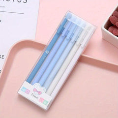 6pcs Gel Pen 0.5mm Quick-dry Ink Smooth Writing